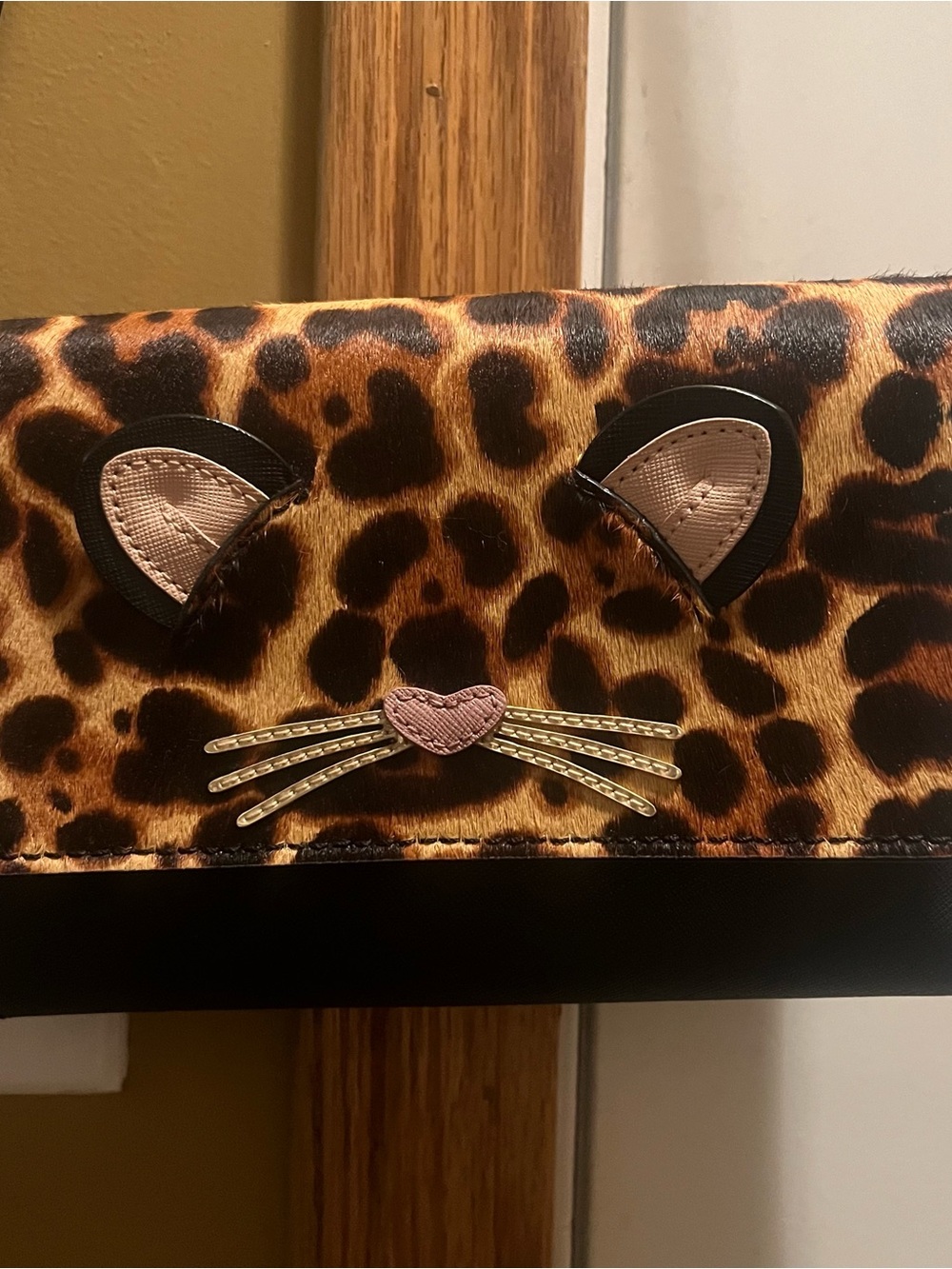 Kate Spade Run Wild Leopard Crossbody WLRU5029 - Picture 6 of 17